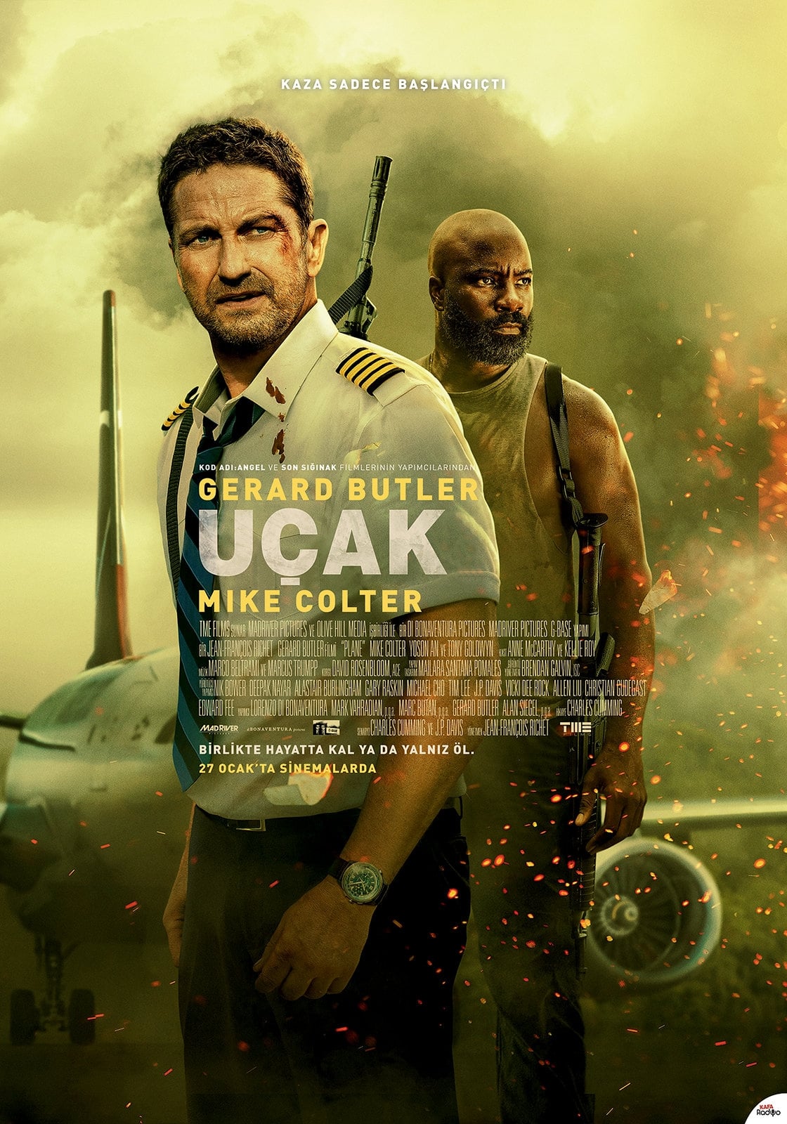 Plane Türkçe Altyazılı izle (2023)