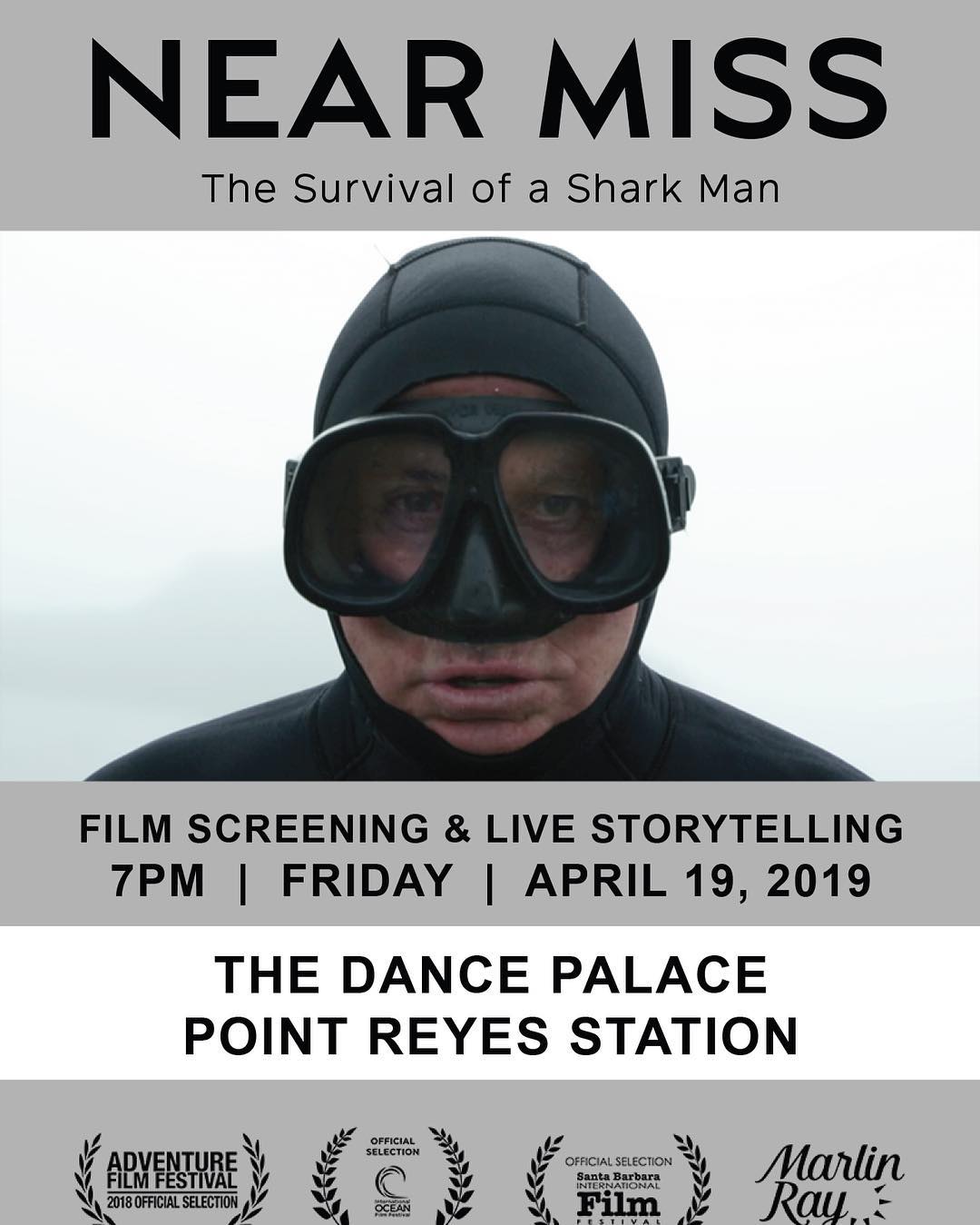 Near Miss: The Survival of a Shark Man (2019)